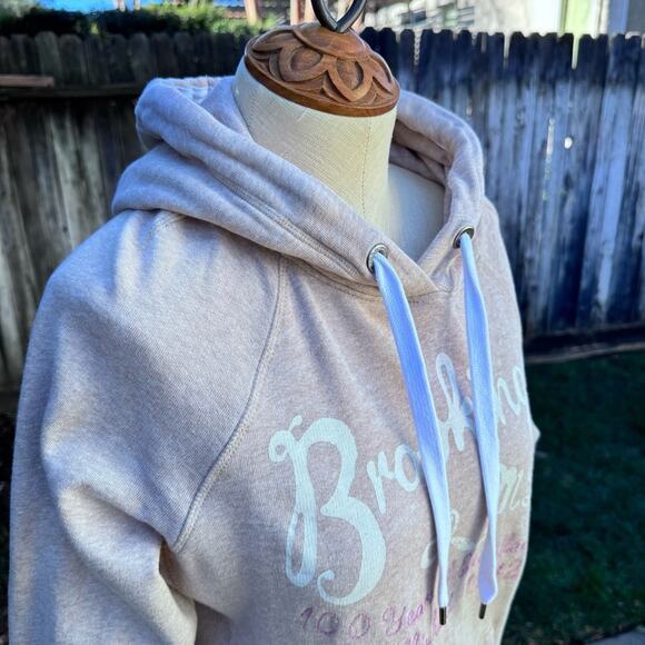 H&M LOGG Hoodie Long Sleeve Pullover Brookings Sweatshirt Women's M - Picture 4 of 10